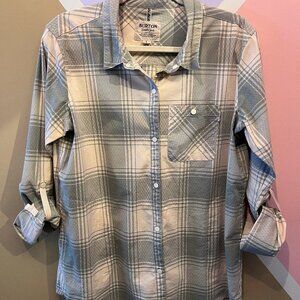 Burton button up shirt